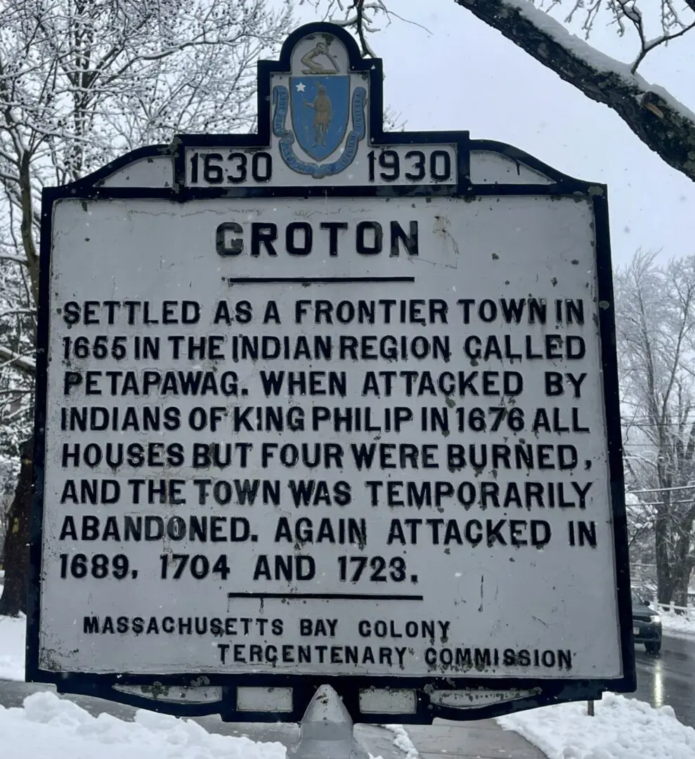 Enjoy the Quintessential Charm of Groton, a town in the Indian region of Massachusetts.